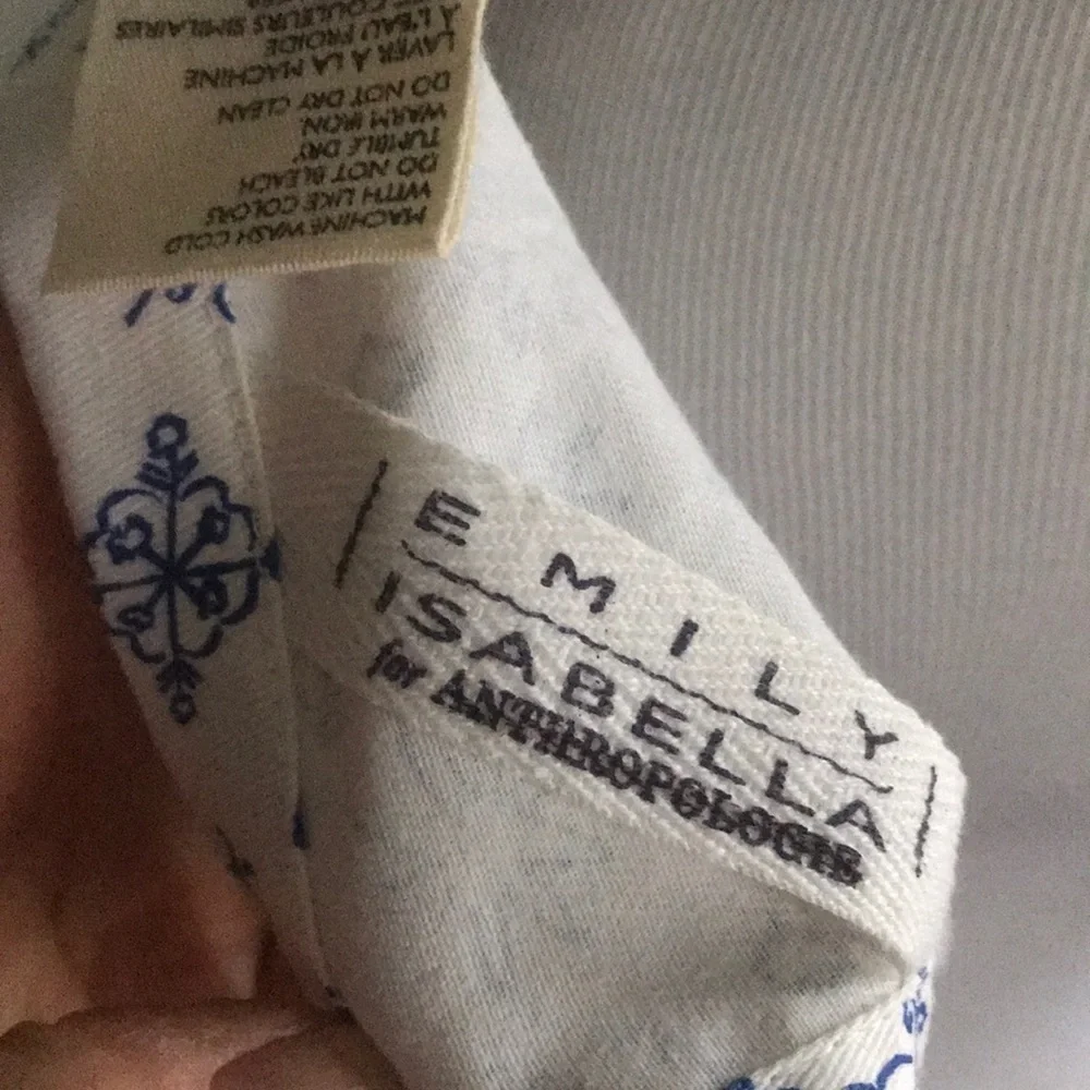 NWOT Anthropologie Jingle Bells Apron
